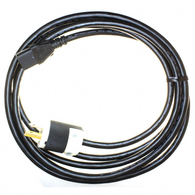 CABLE AC INPUT 10FT C13 NEMA5-15 14AWG