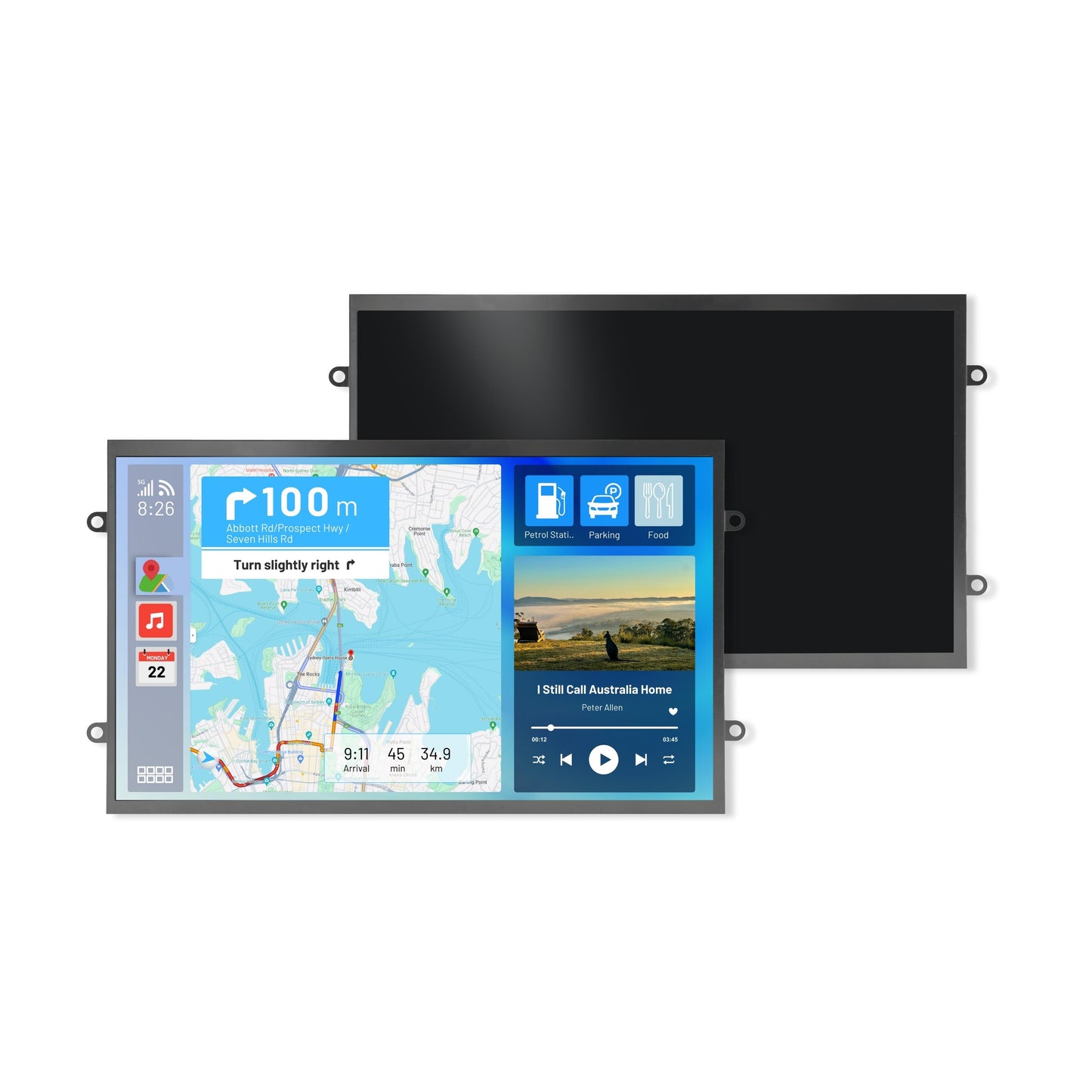 4DLCD-101-1024-600-NT-NM-200-R
