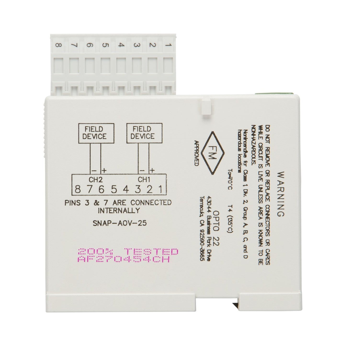 SNAP-AOV-25