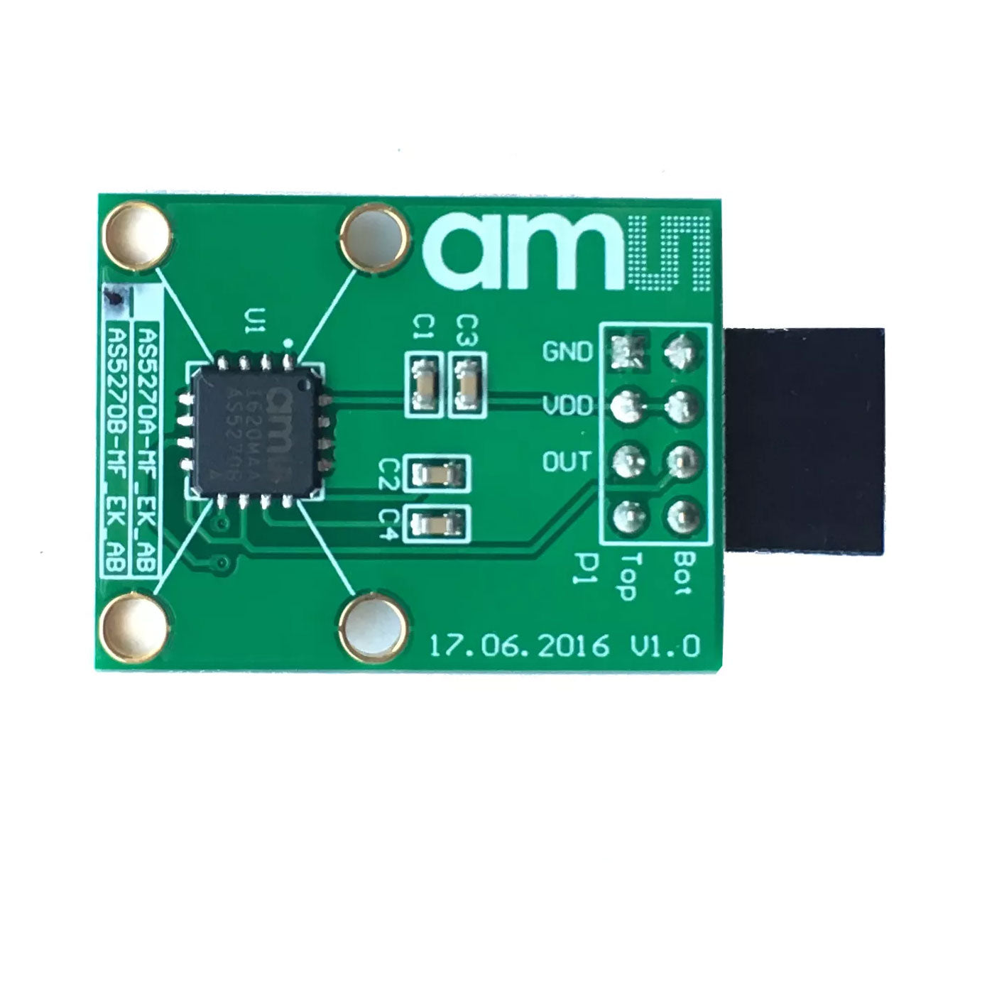 ADAPTERBOARD AS5270A-MF_EK_AB