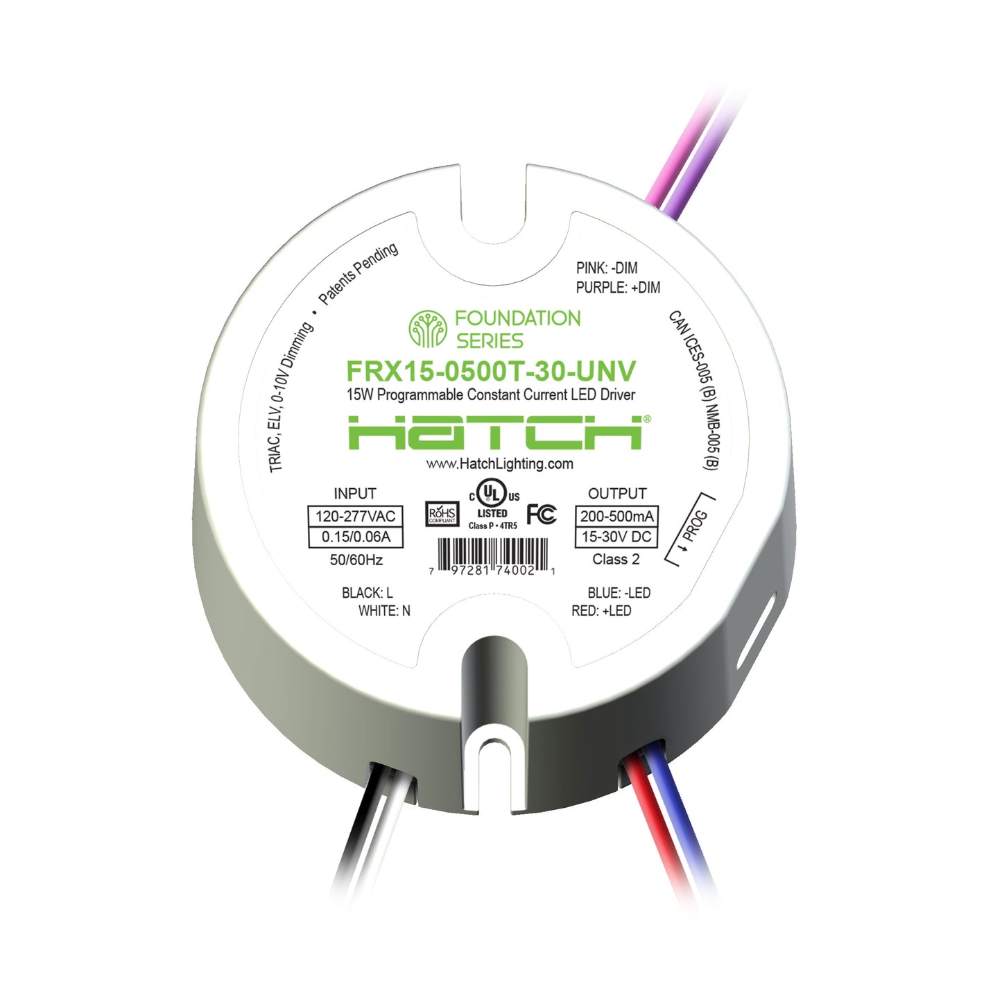 FRX15-0500T-30-UNV