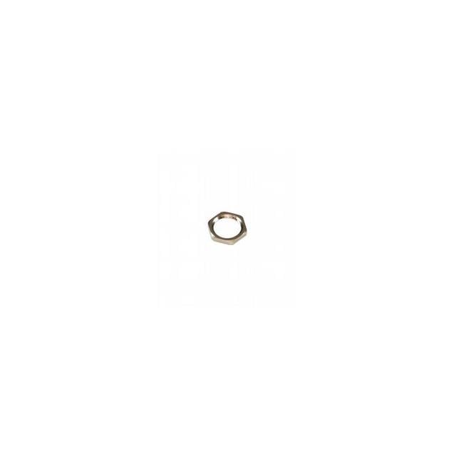 LOCKNUT PG9 NICKEL BRASS