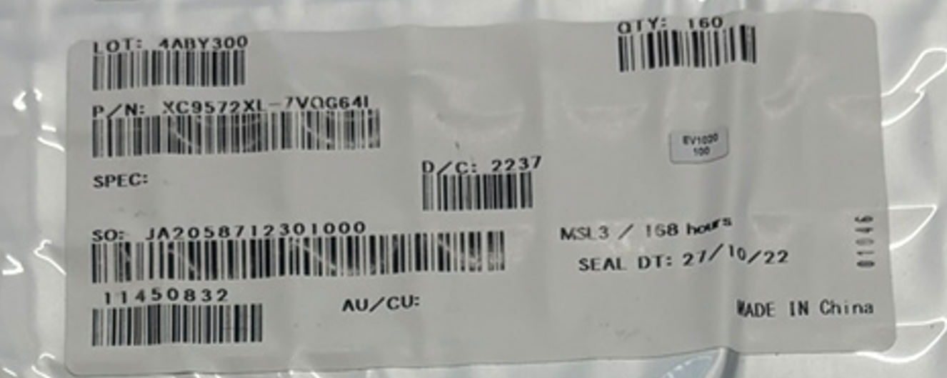 XC9572XL-7VQG64I