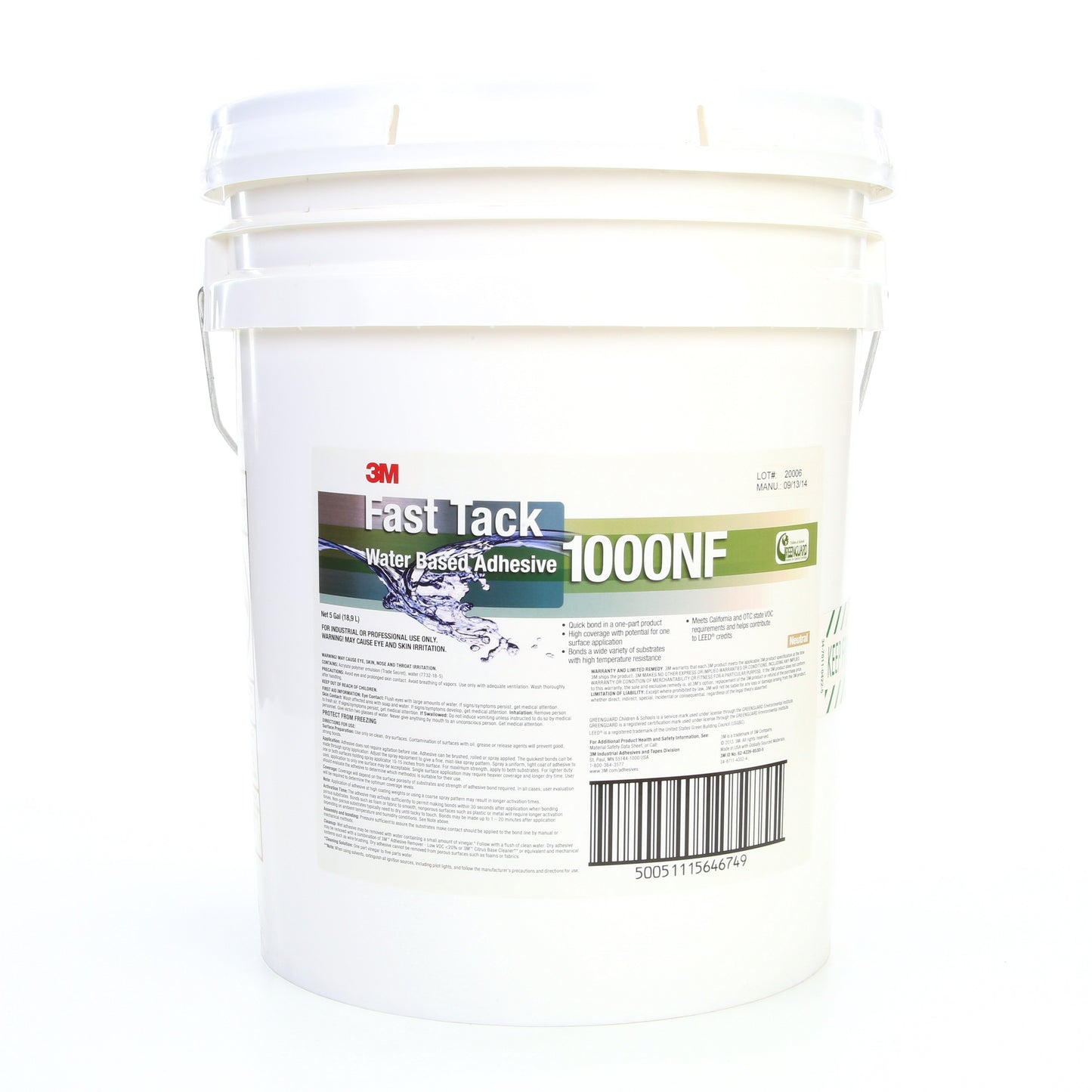 1000NF NTRL 5 GAL PAIL