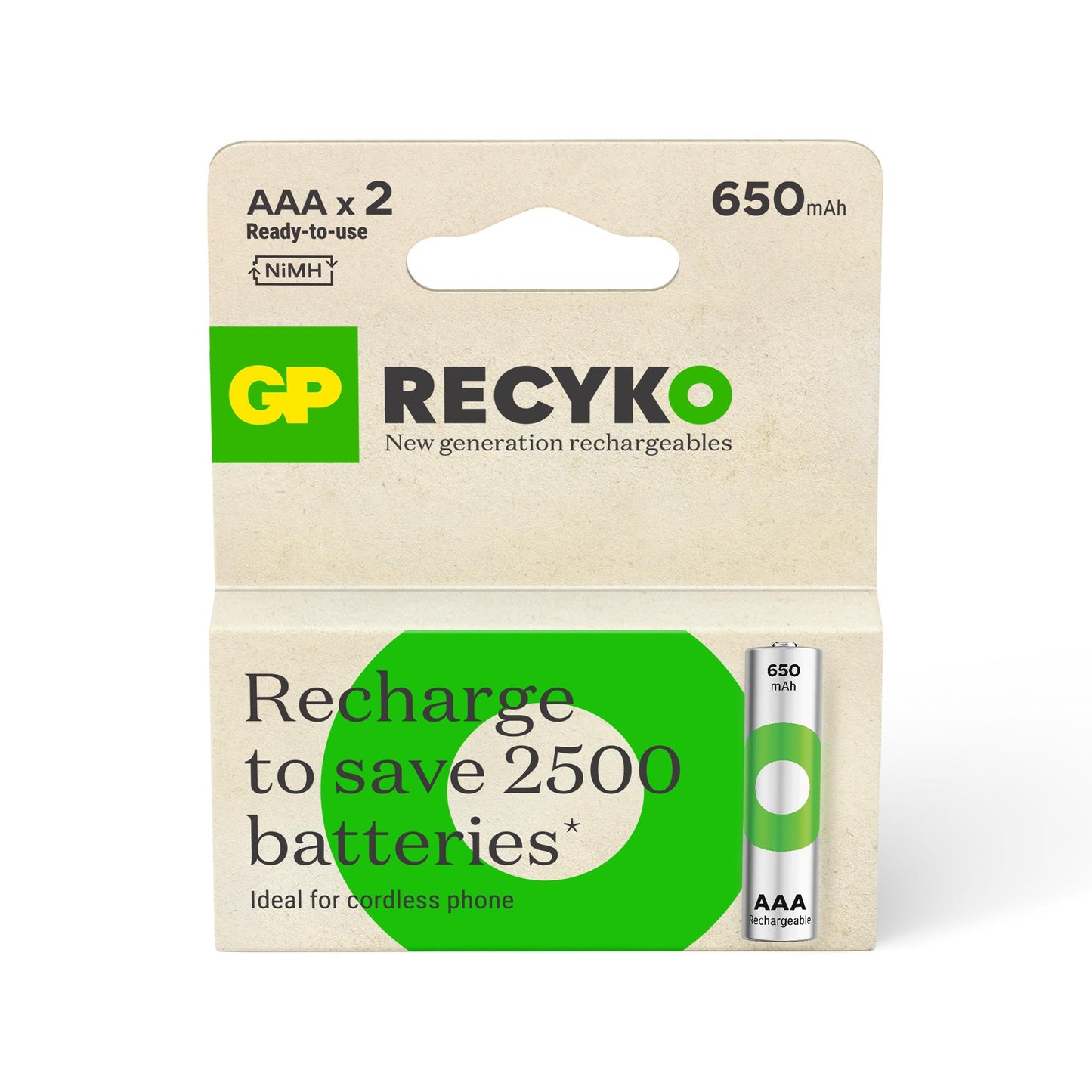 AAA-NiMH-650mAh