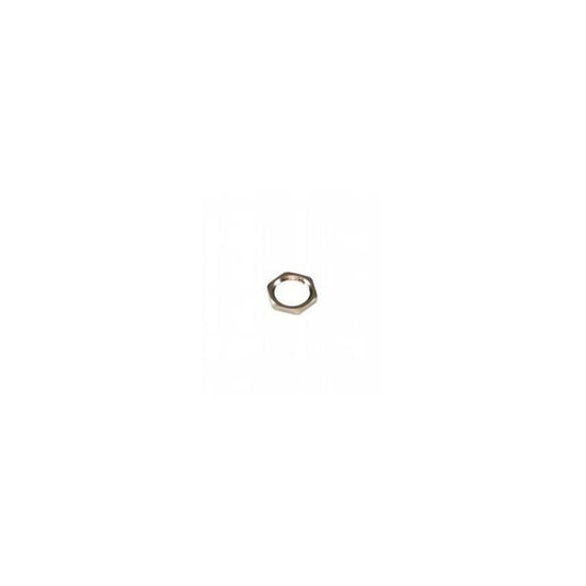 LOCKNUT M8 NICKEL BRASS