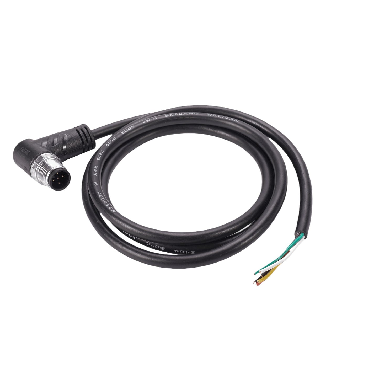 M12J05AS-C-1PVC-22A-BK