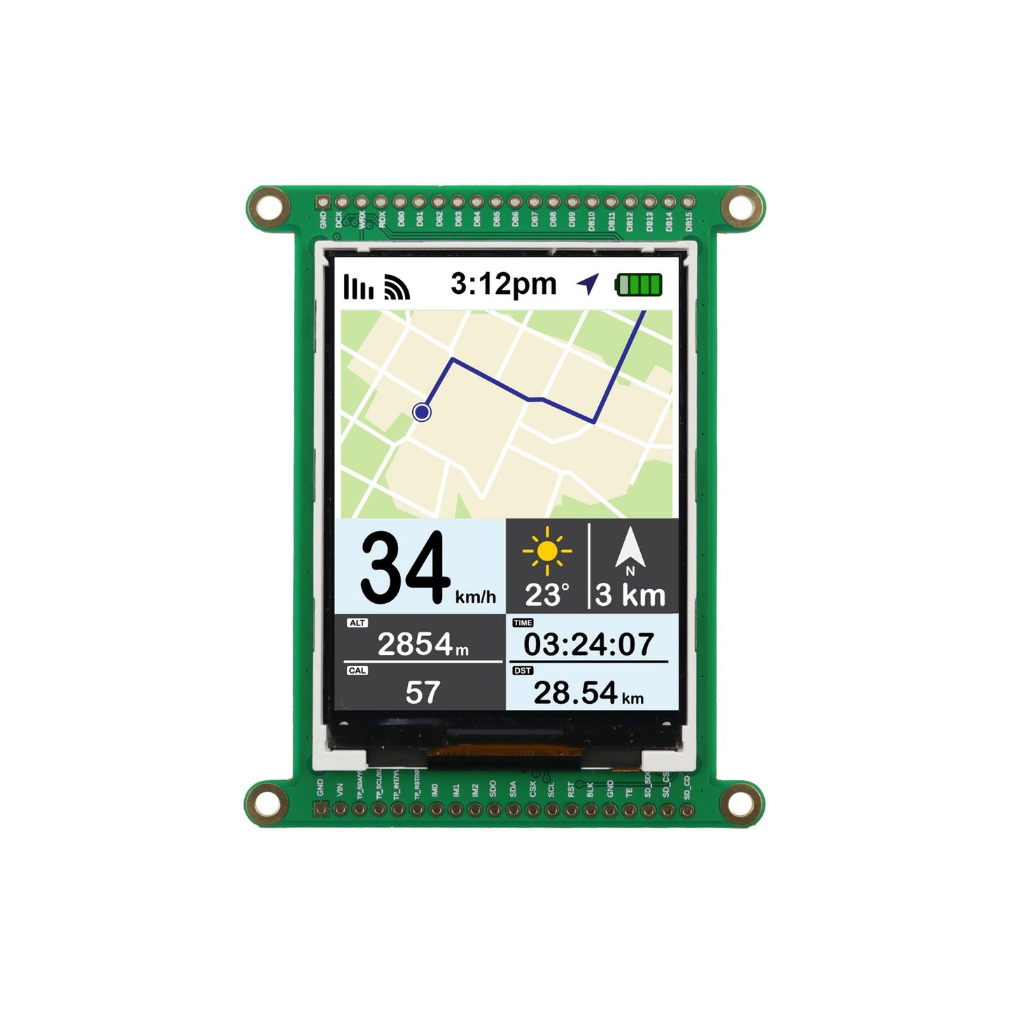 NHD-2.8-CSXP-BREAKOUT