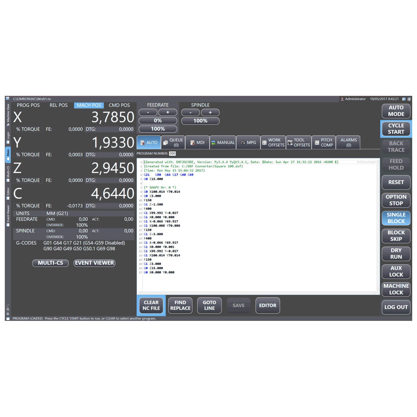 SYSMAC-RTNC0101D